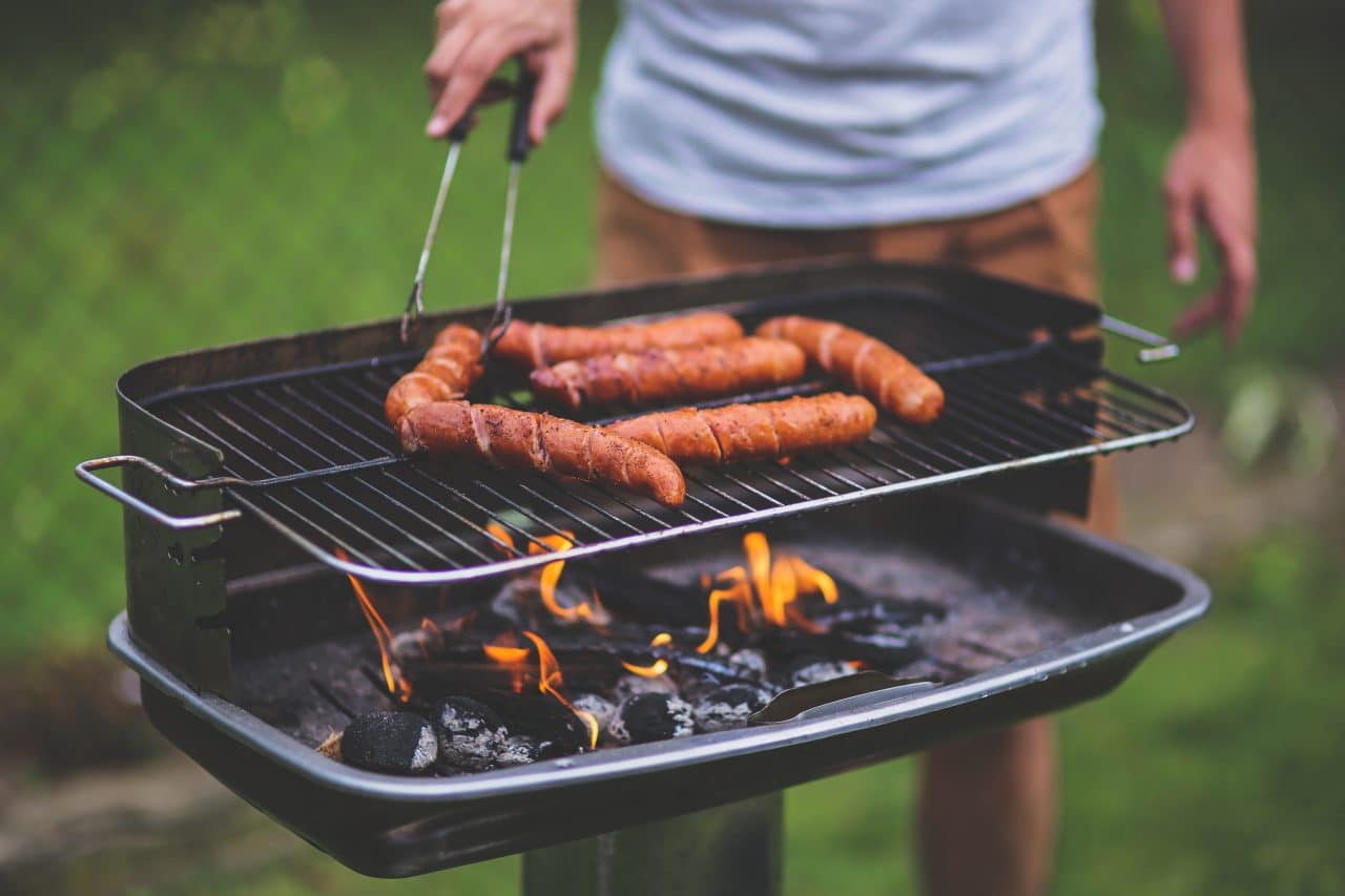 Grillen im eigenen Garten