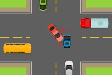 Verkehrsunfall – Haftung bei Vorfahrtsverletzung