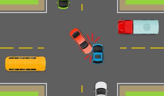 Verkehrsunfall – Haftung bei Vorfahrtsverletzung