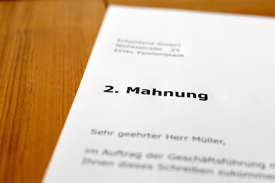 Mahnverfahren - Beantragung von Prozesskostenhilfe und Prüfung Erfolgsaussichten