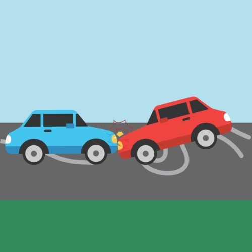 Indizien für verabredeten Verkehrsunfall