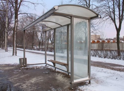 Winterwartung an Bushaltestellen außerhalb geschlossener Ortslage