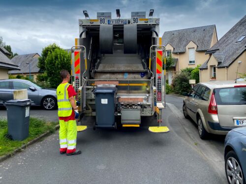 Unfallverursachung durch Müllfahrzeug - Nachweis