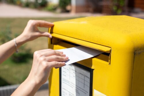 Zeitpunkt Einwurf in Briefkasten