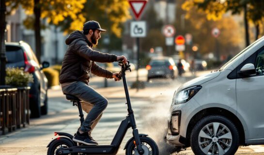 verkehrsunfall-pkw-e-scooter Verkehrsunfall zwischen PKW und E-Scooter